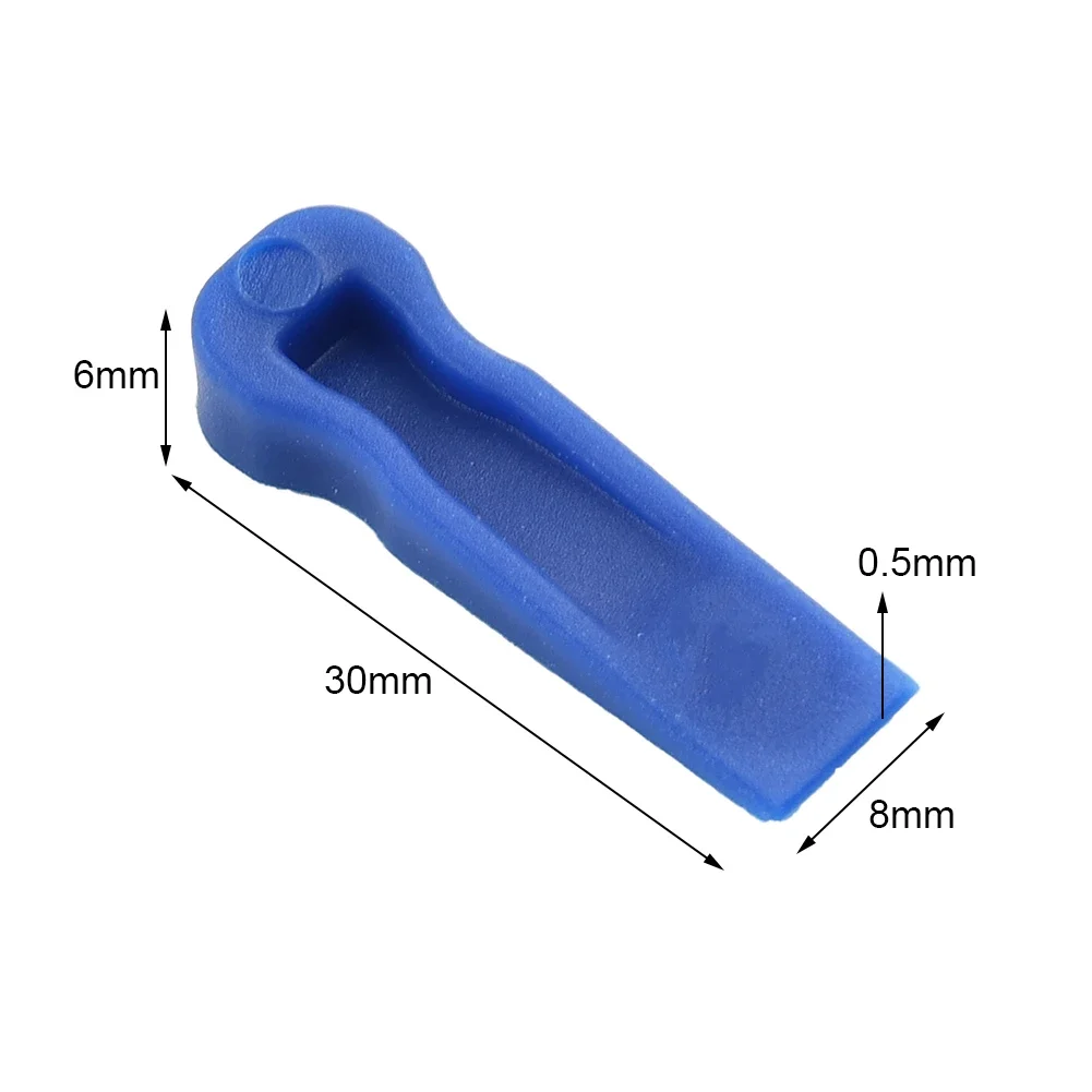 100Pcs Tile Spacers Positioning Clips Wall Flooring Tiling Tool Wall Flooring Tiling Tool Kit Spacers Locator Leveler Level