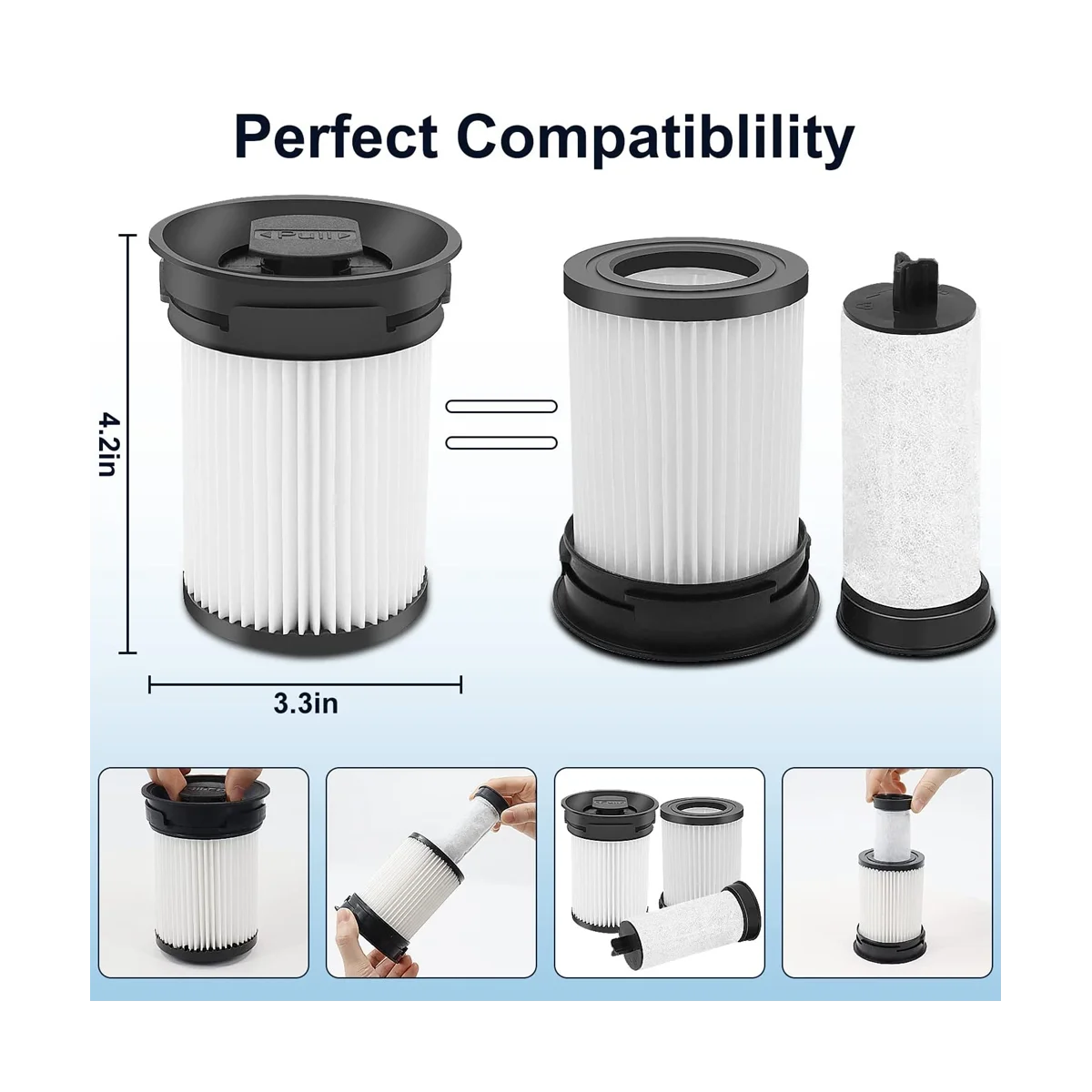 Filtri Per Aspirapolvere Cordless Miele Triflex Hx1 Facelift E Hx2, Accessori Per Filtri Antipolvere Fine Codice 9178017731