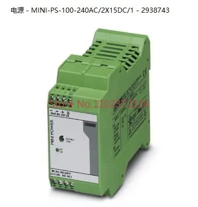 

Phoenix Contact power supply - MINI-PS-100-240AC/2X15DC/1 - 2938743 выход 2X15V