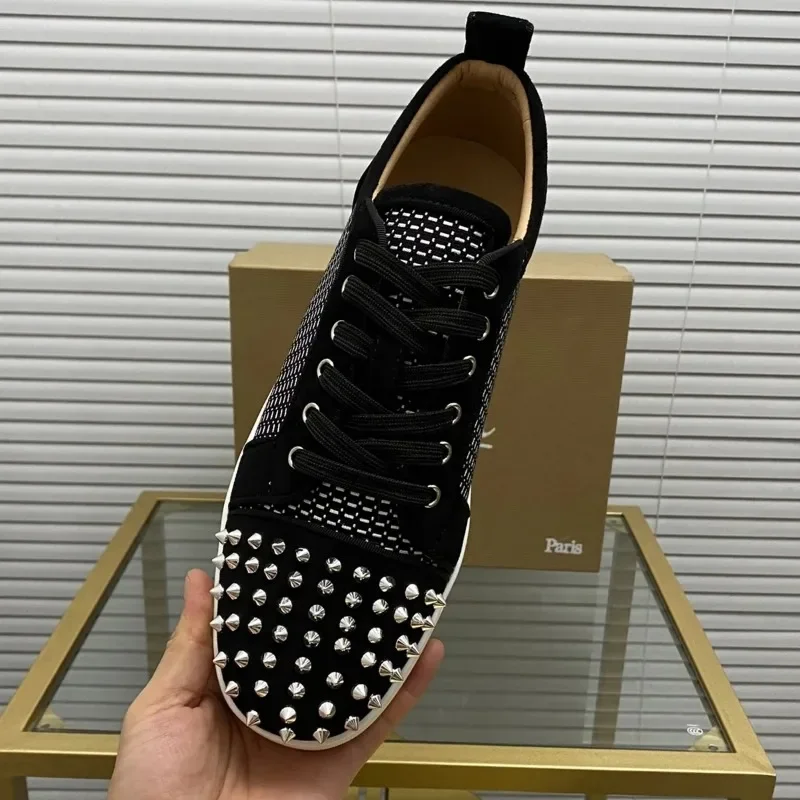 Men's Luxury Brand Shoes Designer Casual Shoes Party Red Bottom Shoes for Men Sneakers Nightclub Women's Shoe