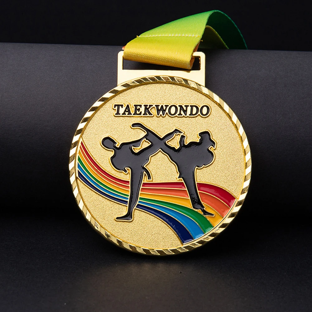 1/5/10PCS Taekwondo Winner Medals for Kids Adults Sports Gold Silver Bronze Medal High quality Zinc Alloy Tae kwon do Souvenirs