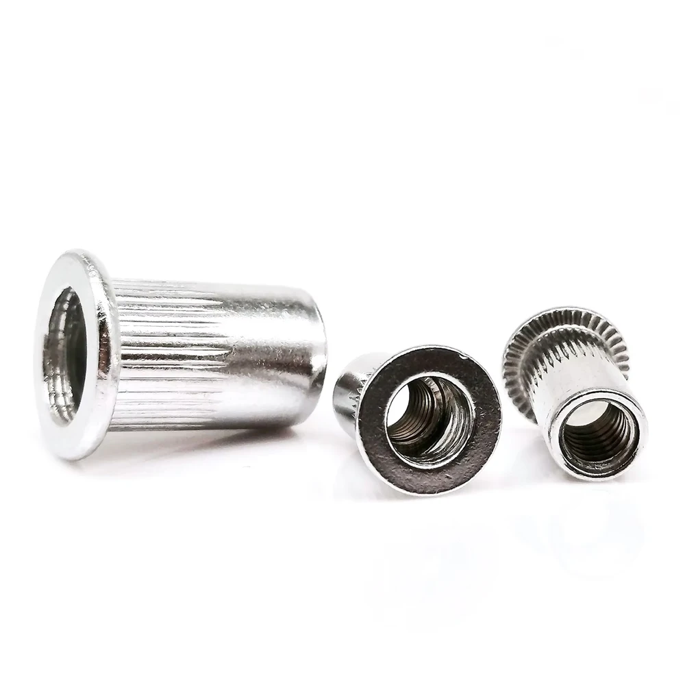 70/205pcs/box Aluminum Insert Rivet Nut Mix M3 M4 M5 M6 M8 Size Set