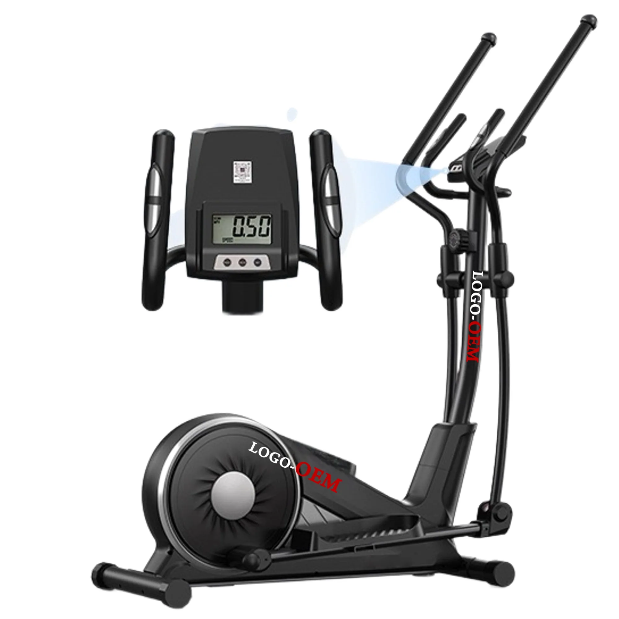 

Elliptical Machine - Elliptical Machine for Home Use, Elliptical Cross Trainer with Hyper-Quiet Magnetic Drive System,