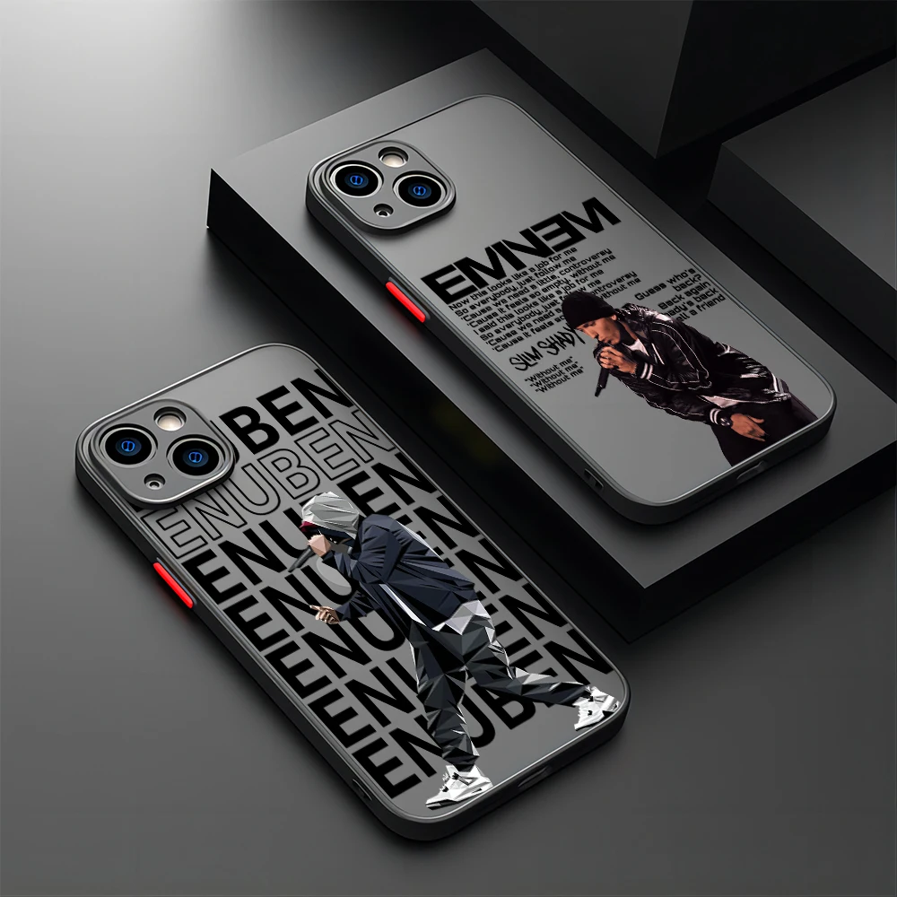 iPhoneアクセサリー emi Singer Eminem Phone Case For iPhone 15 14 13 12 11 Pro Max X
