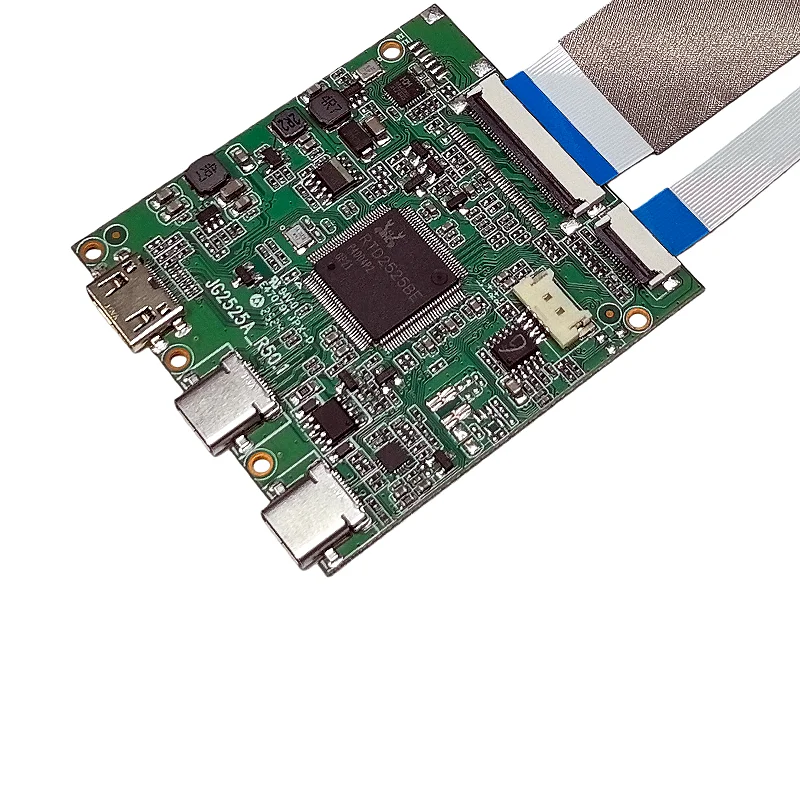 EDP ??LCD 드라이버 보드 Type-C 1 라인 패스 40 핀 eDP 15.6 LP156WFD-SPM5 1920x1080 터치 LCD 패널 컨트롤러 보드 DIY 키트