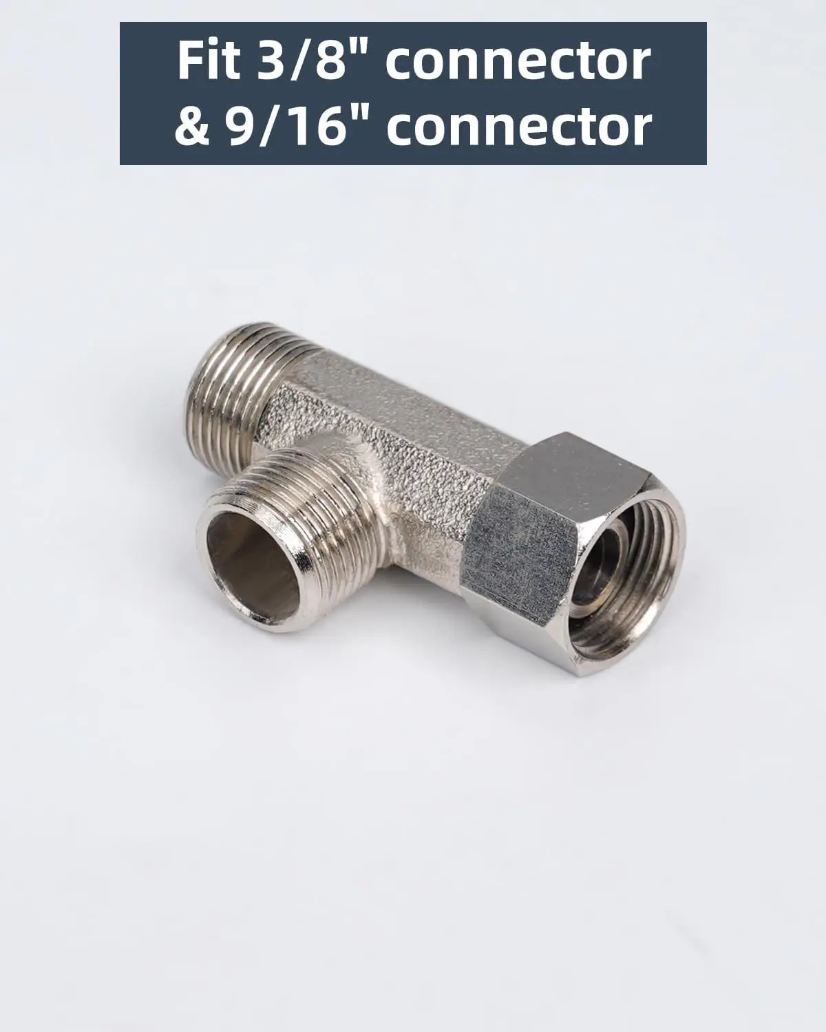 Close-up of brass valve core