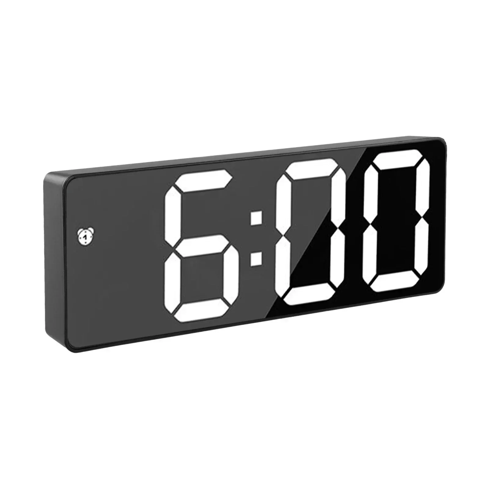 Smart Electronic Clock with Bright Display, Voice Control, and Multifunctional Features