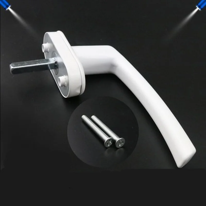 Durable Zinc Alloy White Espagnolette Window Handle Upvc Casement