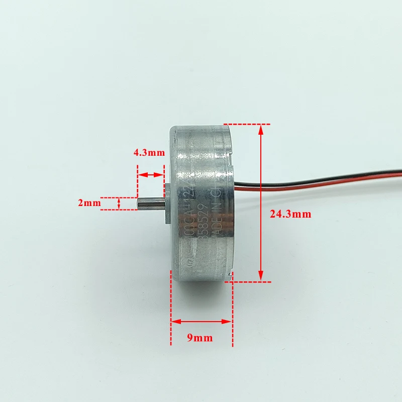 오리지널 마부치 RF-400CA-12265 D/V5.9 스핀들 모터, 미니 24mm 초박형 원형 400 전기 모터, 오디오 CD DVD 플레이어 자동차
