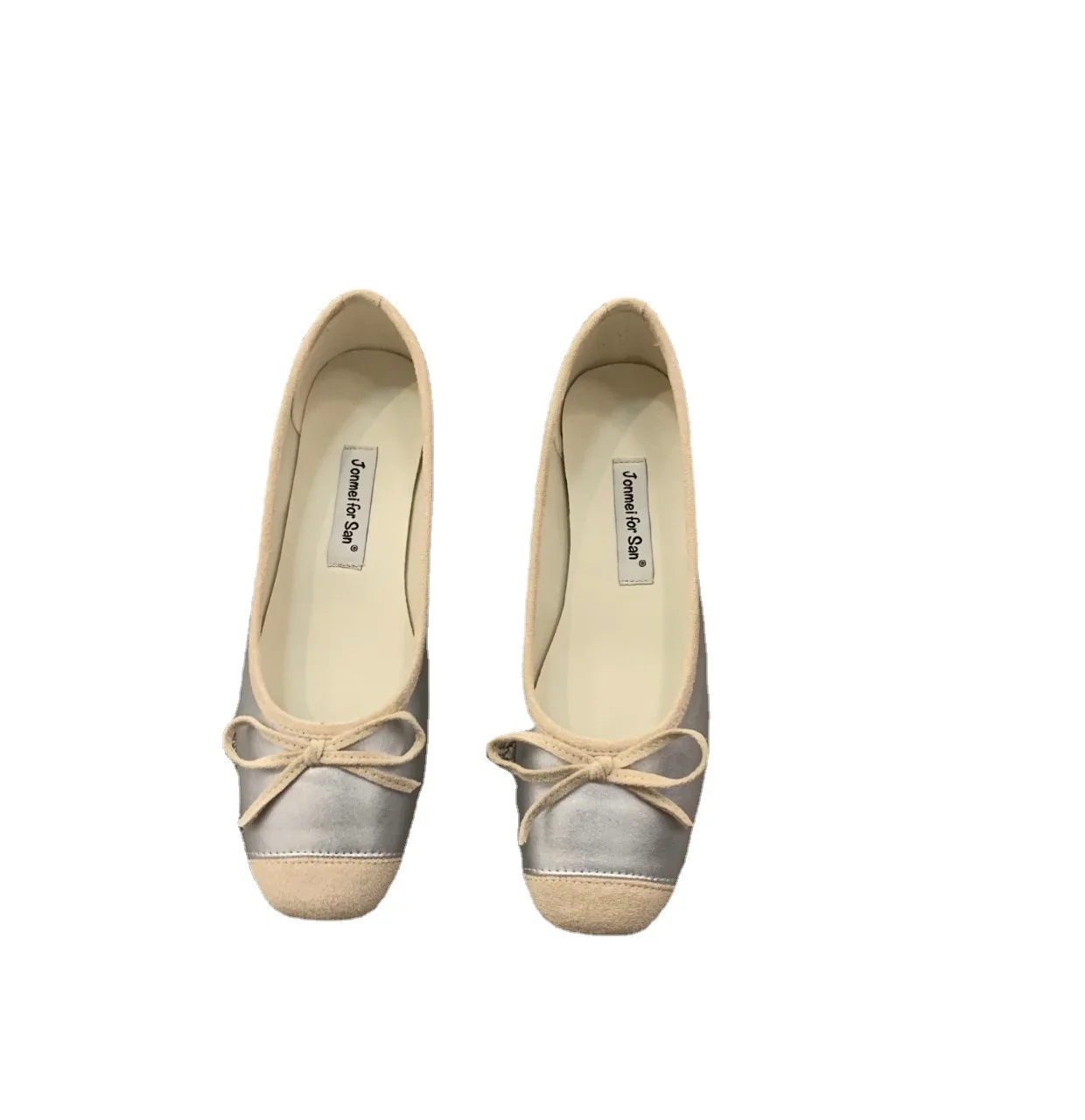 Brand New Flats Shoes Women Low Heel Ballet Square Toe Shallow Shoe Slip On Loafer Round Toe Ballet Flat Shoes zapatos
