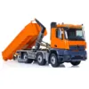 8X8 LESU 1/14 RC Hydraulic Dump Truck K3363 Roll On/Off Dumper Remote Control Tipper Tamiyaya Electric Car Model Toys Thzh1309 3