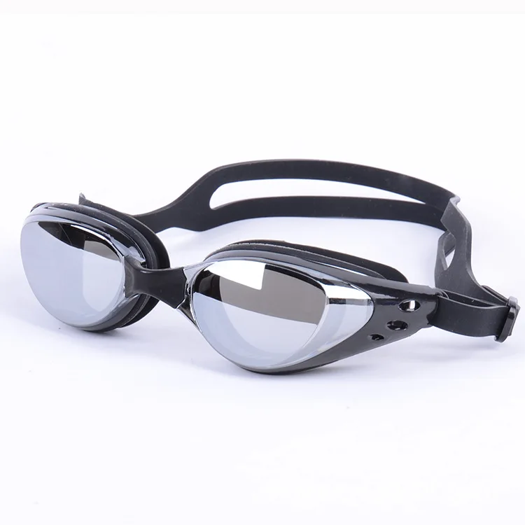 High Quality Swimming Goggles Electroplating Goggles Anti-fog Waterproof Anti-UV Diving Goggles Young Adult Wholesale 2
