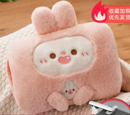 

Cute Little Rabbit Warm Baby, warm water bag, warm hands, hot water bag charging explosion-proof quilt artifact
