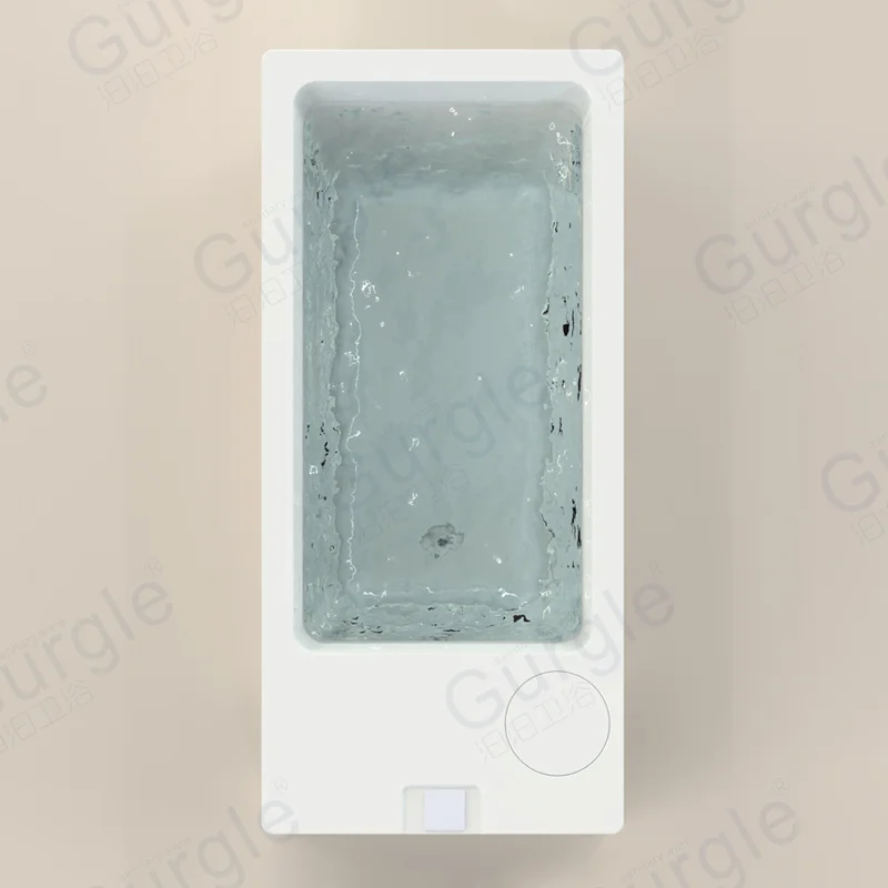Acrylic cold plunge All In One Cold Plunge Tub High Quality Hot And Cold Tub Recovery Pod Modern Ice Bath With Chiller 5