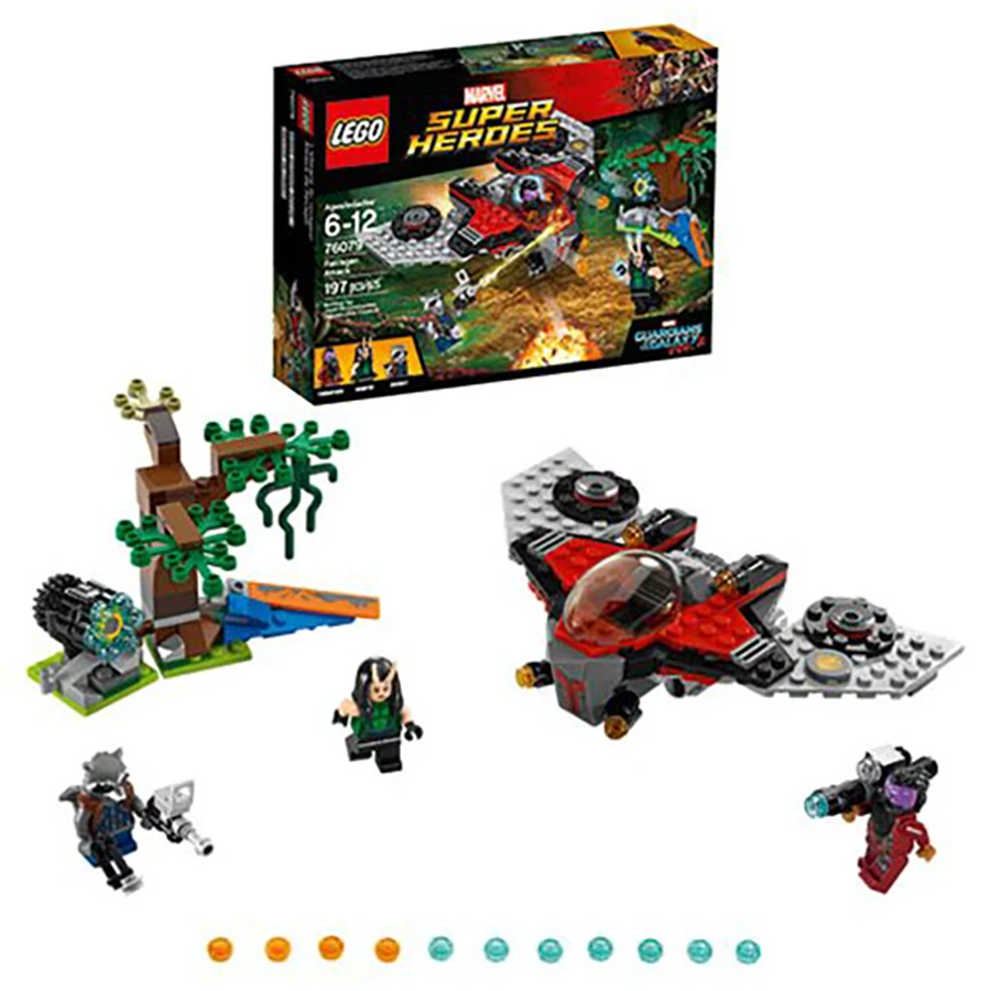Marty Fielding Møntvask Antarktis Lego Marvel Super Heroes Ravager Attack V29 76079 - Soft Plastic Blocks -  AliExpress