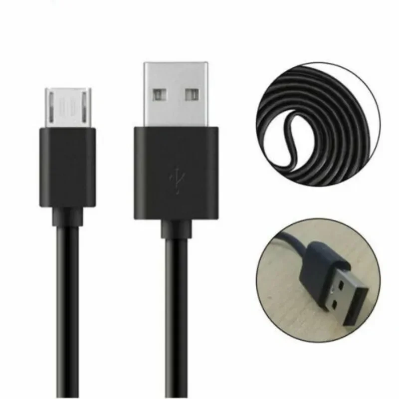 3/2/1 Meters Micro USB Fast Charging Cable Micro-USB Extension Cable for IP Camera CCTV Sync Charge Data Cable Android Phone