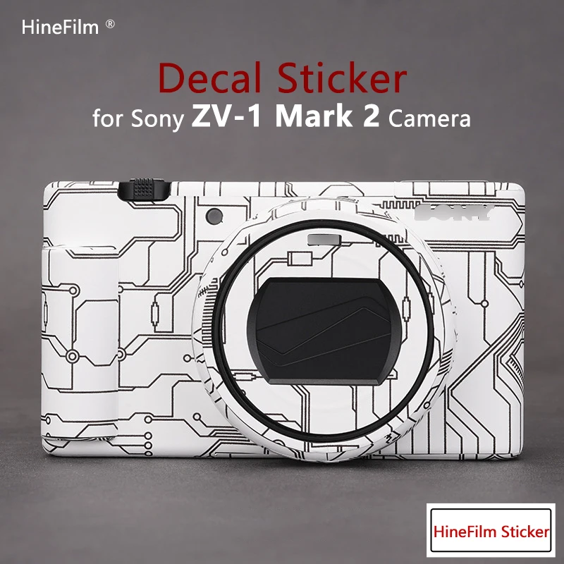 Zv-1M2 Vlog Camera Decal Skin Per Sony Zv-1 Ii Adesivi Per Fotocamera Custodia Protettiva Antigraffio Custodia Protettiva In Ordito