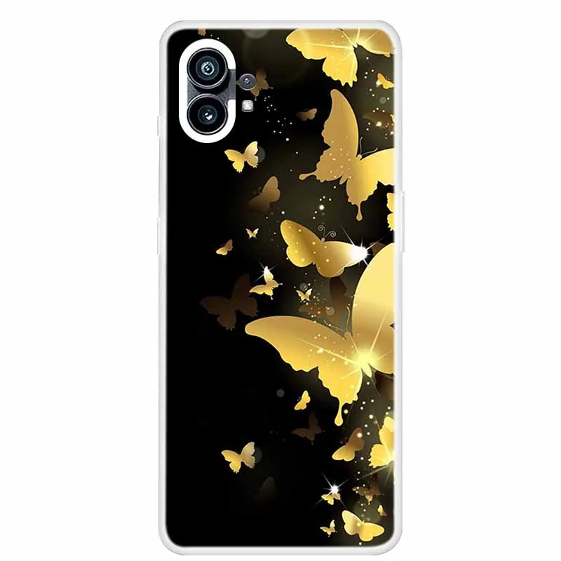 Clear Shockproof Soft TPU Silicone Phone Case - Fashionable Back Cover Design