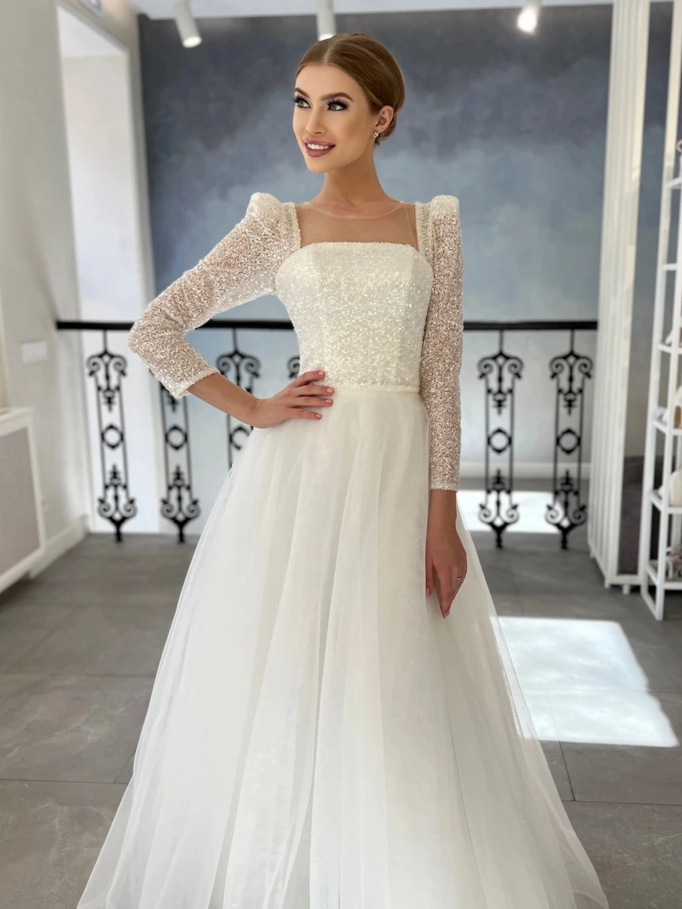 Рисунок 3 - Простое свадебное платье Challoner