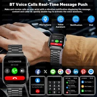 2026 Health Care Smart Watch Men Women BMI Analysis Uric Acid Blood Lipids Blood Pressure Monitoring BT Call AMOLED Smartwatch - Image 5