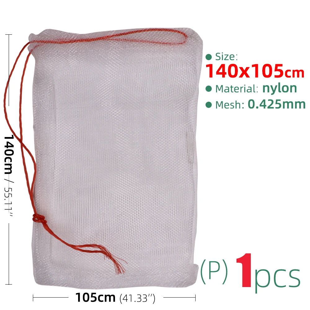 16 Size Plant Fruit Protection Bag Reusable Nylon Mesh Garden Home Vegetable Protection Tool Grain Storage Bag Insect Protection 