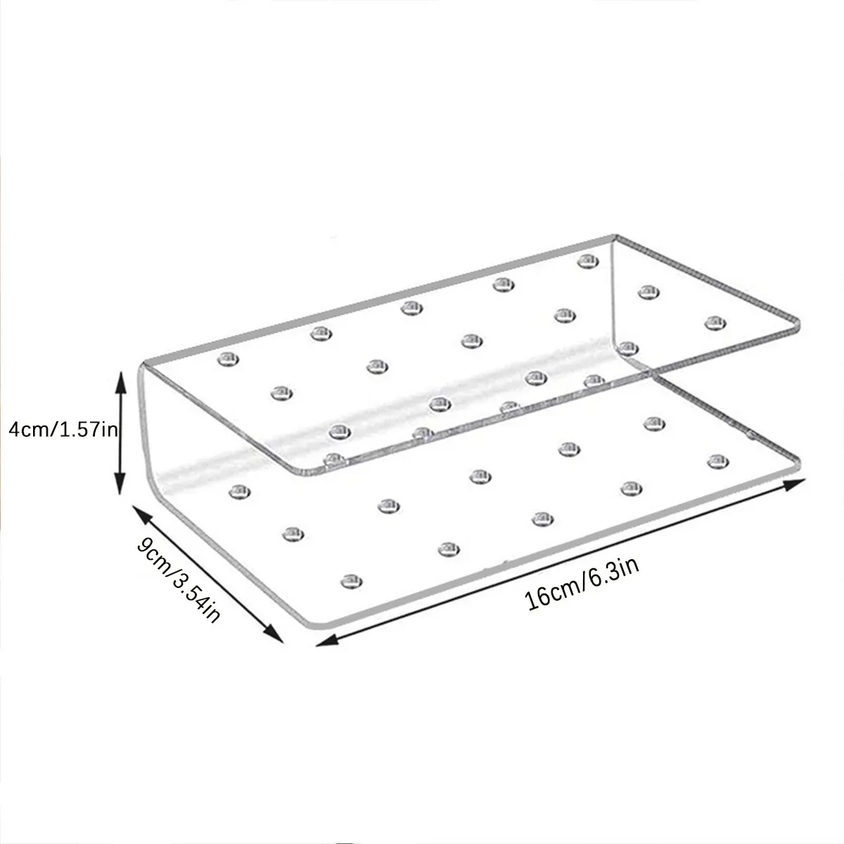 1pc Cake Lollipop 15 Hole Holder Display Stand Acrylic Clear Durable Candy Holder for wedding party birthday dessert stand