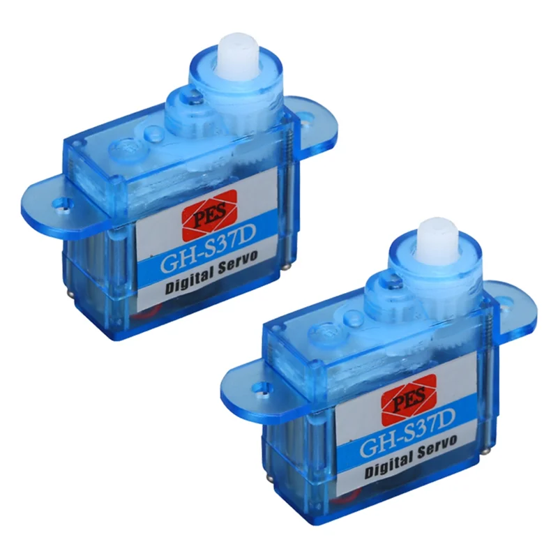

2Pcs GH-S37D 3.7G Digital Servo Miniature Servo for RC Plane Trex 250 Helicopter Boat Car