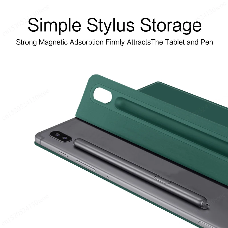 Magnetic Tablet Cover For Samsung Galaxy Tab S8 S9 S10 Ultra 14.6 S7 Plus FE 12.4 11 inch TB-X710 Case Pencil Holder Funda Capa — view 5