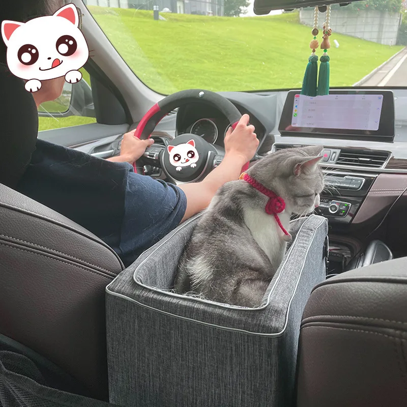 Pet Carrier Bag Pet Carrying Bag Pet Accessories Pet Supplies Dog Car Seat Portable Dog Bed Central Control Car Safety Pet Seat Transport