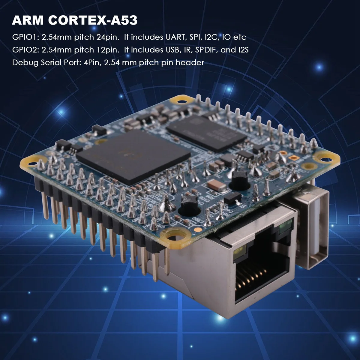 NanoPi NEO 오픈 소스 올위너 H3 개발 보드 슈퍼, 라즈베리 파이 쿼드 코어-A7 DDR3 RAM, 512MB 실행 코어