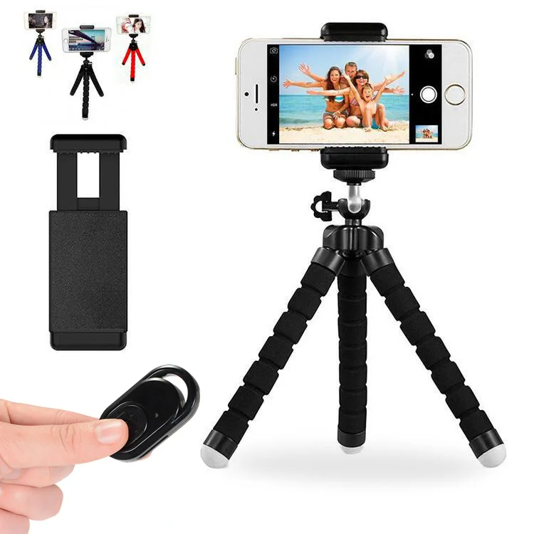 Flexible Tripod Flexible Tripod with Remote Trigger Selfie Sticks