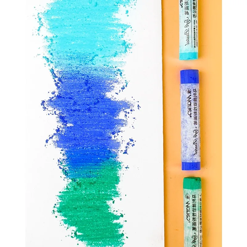 Maries Color Chalk 24 Colors 12 Colors 48 Painting Pink Professional Pastel Stick Brush Board Newspaper Painting Supplies