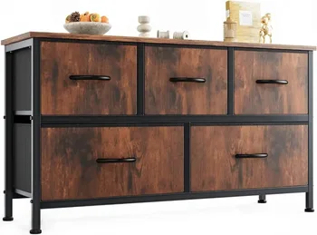 5-Drawer Fabric Storage Dresser 1