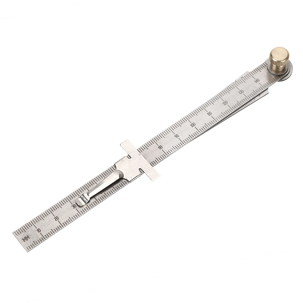 Bore Measurement Feeler Gauges Wedge Taper Ruler Stainless Steel for Drill Hole Measuring Tool 1-150mm