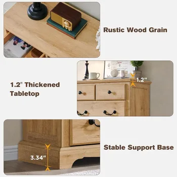 6 Drawers Dresser Chests for Bedroom, 48 6