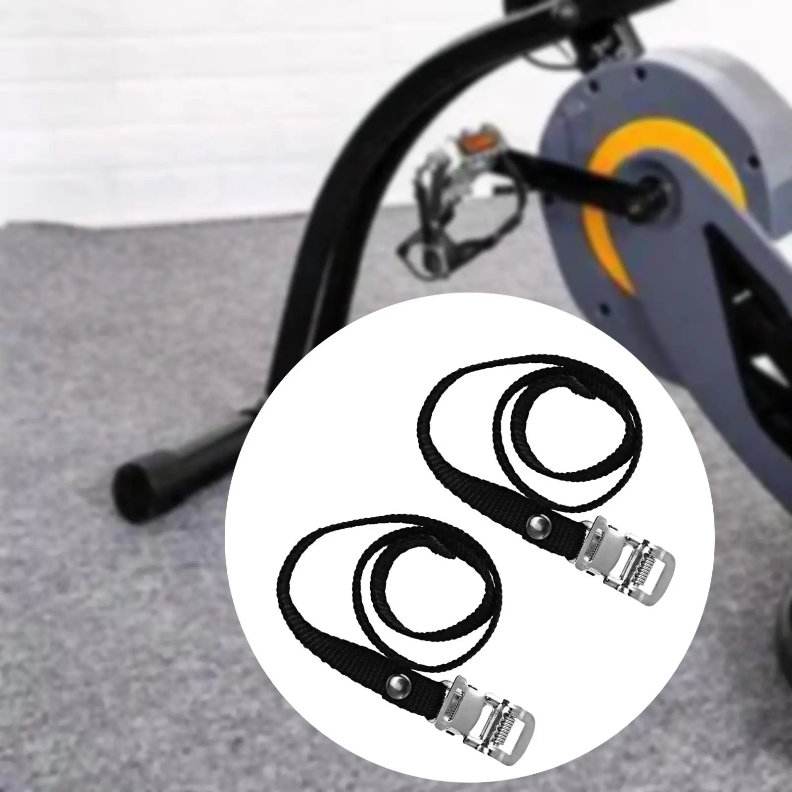 

Сверхмощные регулируемые нейлоновые фиксированные ремни для педали велосипеда