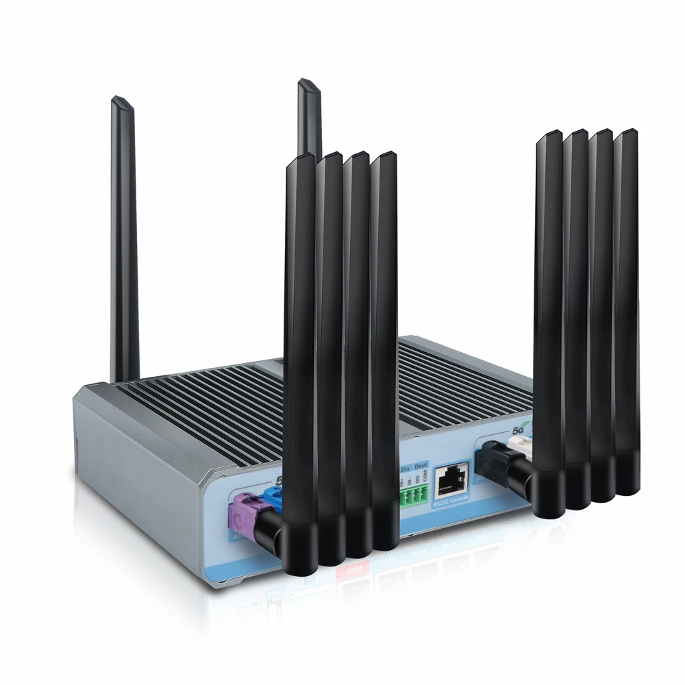 5G Mobile Wi-Fi Router 5G Modems Dual Sim Cards POE GPS CAN Optional 1