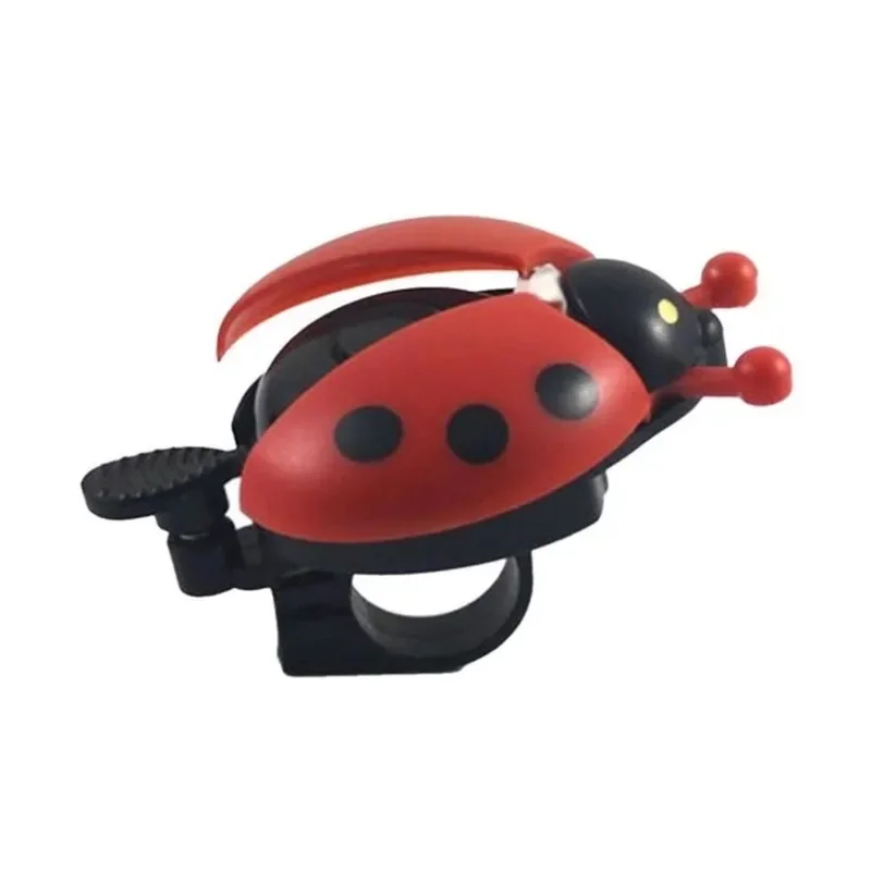 2025 1pcs New Fashion Bicycle Ladybug Beetle Car Mountain Bike Horn Bike Accessories Bike Horn Bicycle Bell Outdoor Bike Tools