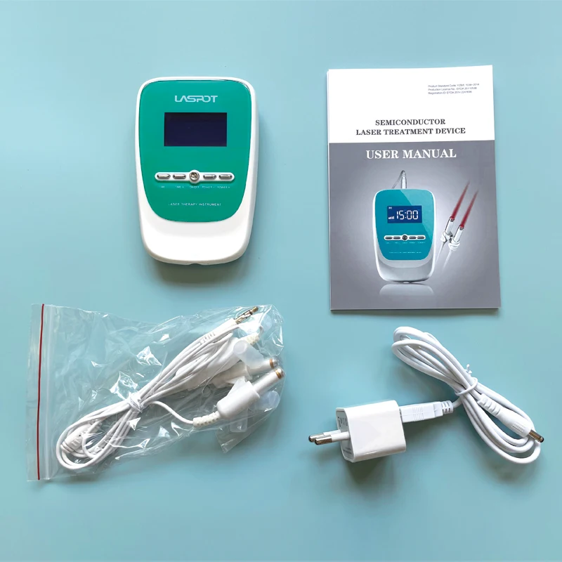 LASPOT Home Use Nose Allergy Reliever Cure Rhinitis Sinusitis Treatment 650nm Semiconductor Low Level Laser Therapy Device
