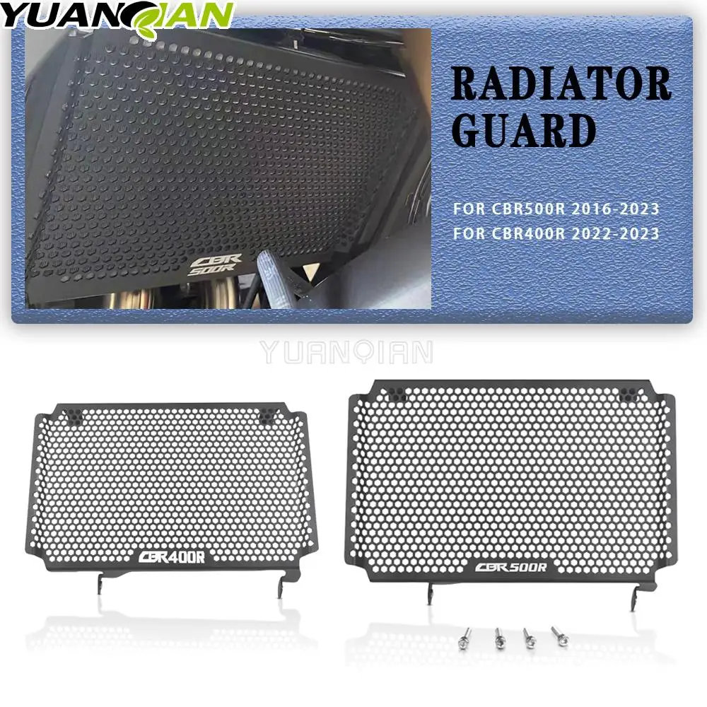 

Motorcycle CBR 400R 500R Radiator Grille Guard Grill Protector FOR Honda CBR400R 2022 2023 CBR500R CBR 500R 2013-2022 2021 2020