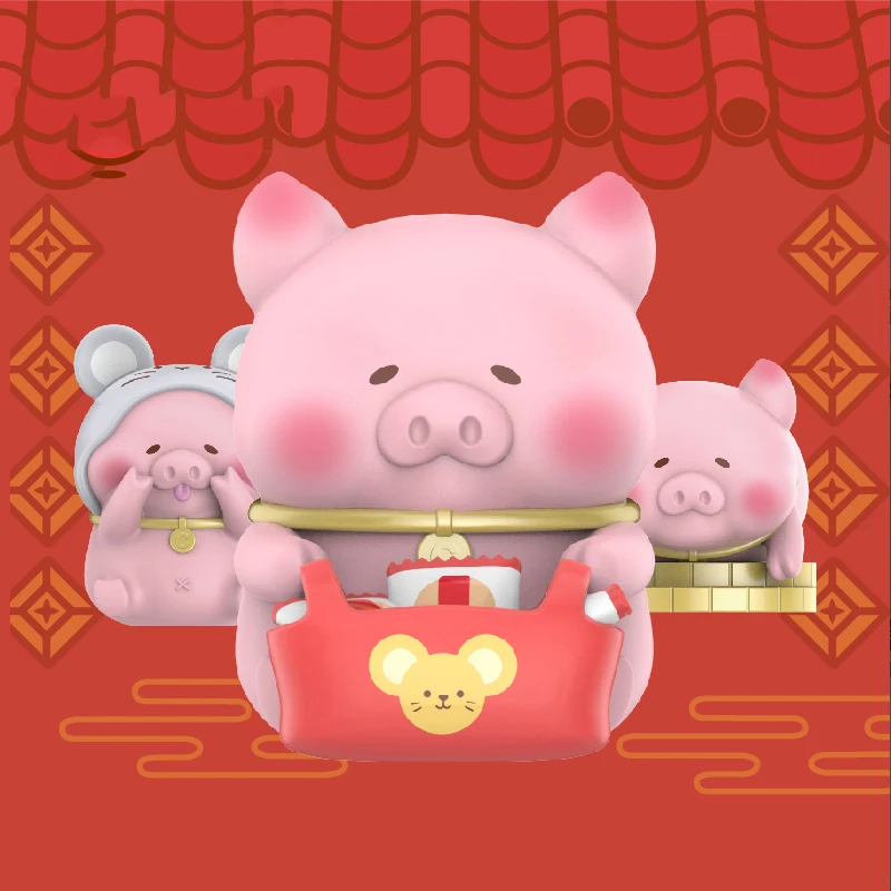 Coco Pig Memorial Edition Blind Box Toys Anime Figure Doll Kawaii Ornament Surprise Bag Mystery Box Decoration For Girls Gifts