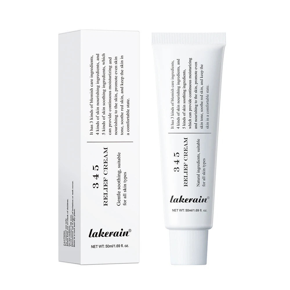 345 كريم تخفيف العنوان يغذي البشرة ويقدم العناية ا...