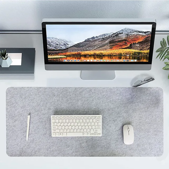 Desk Mat Lite - Grey – The Desk Mat