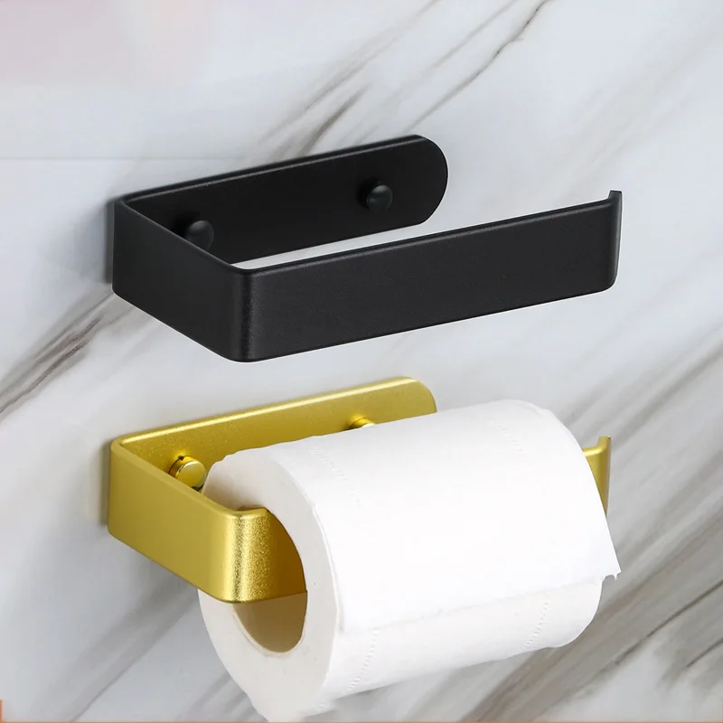 Description Picture 3 of itemAluminum Towel Rack Wall Mounted Robe Hook Towel Rail Bar Rack Bar Shelf Tissue Paper Holder Home Organizer Bathroom Hardware