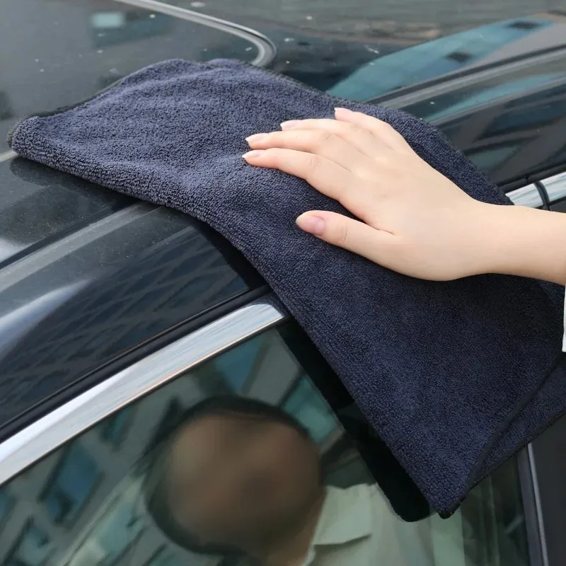 20/1pcs Thicken Microfiber Car Cleaning Towels Soft Quick Drying Windows Mirrors Wiping Rags Home Double Layer Clean Cloths