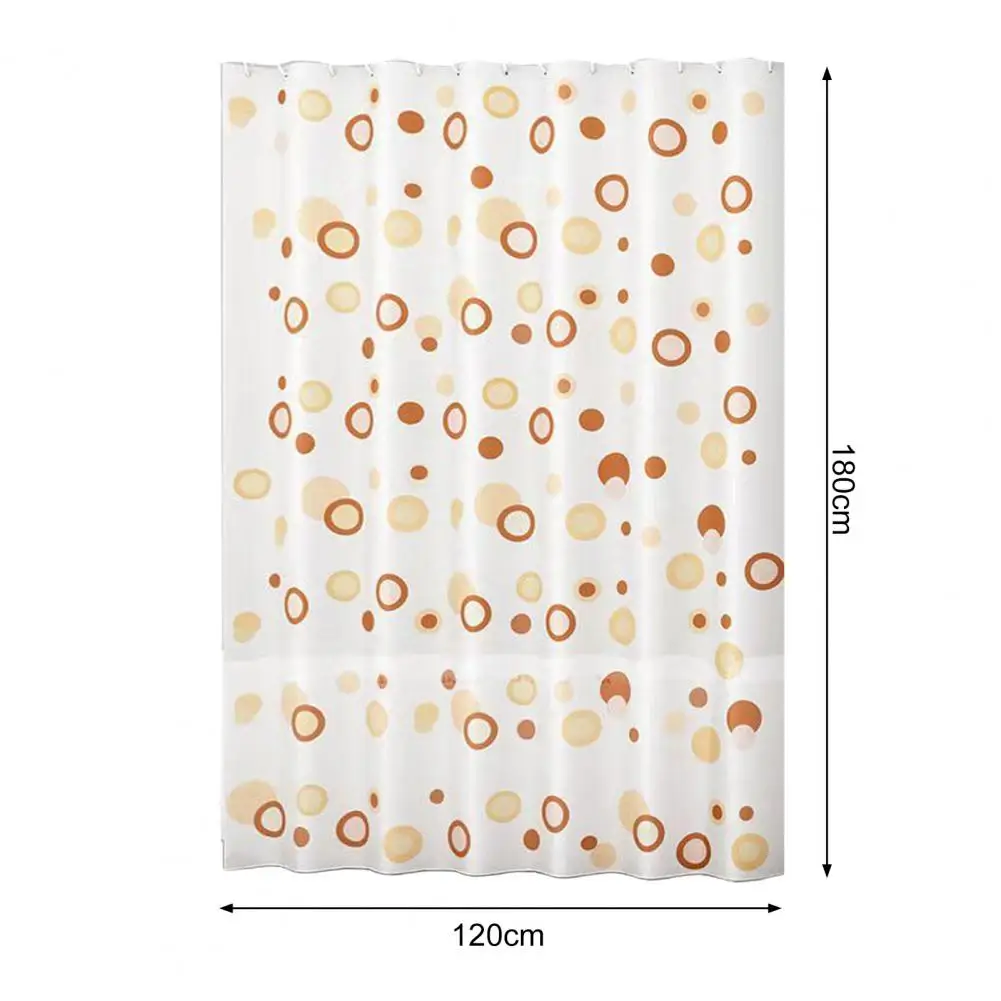1 Set 180*120cm Shower Curtain Partition Waterproof Bathtub Curtain Fabric Lined Hotel Machine Washable Soft Home Bathroom shower curtains