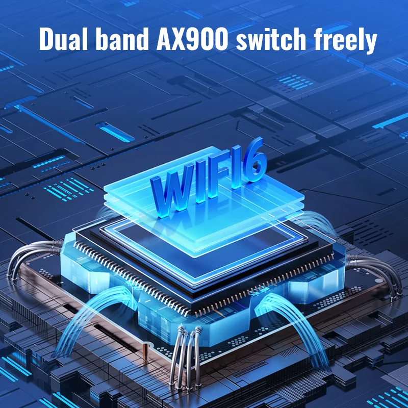 KEBIDUMEI 2IN1 WIFI6 AX900 USB WiFi 네트워크 카드 블루투스 5.4 무선 어댑터 Win10/11용 듀얼 밴드 2.4/5GHz 900Mbps 수신기