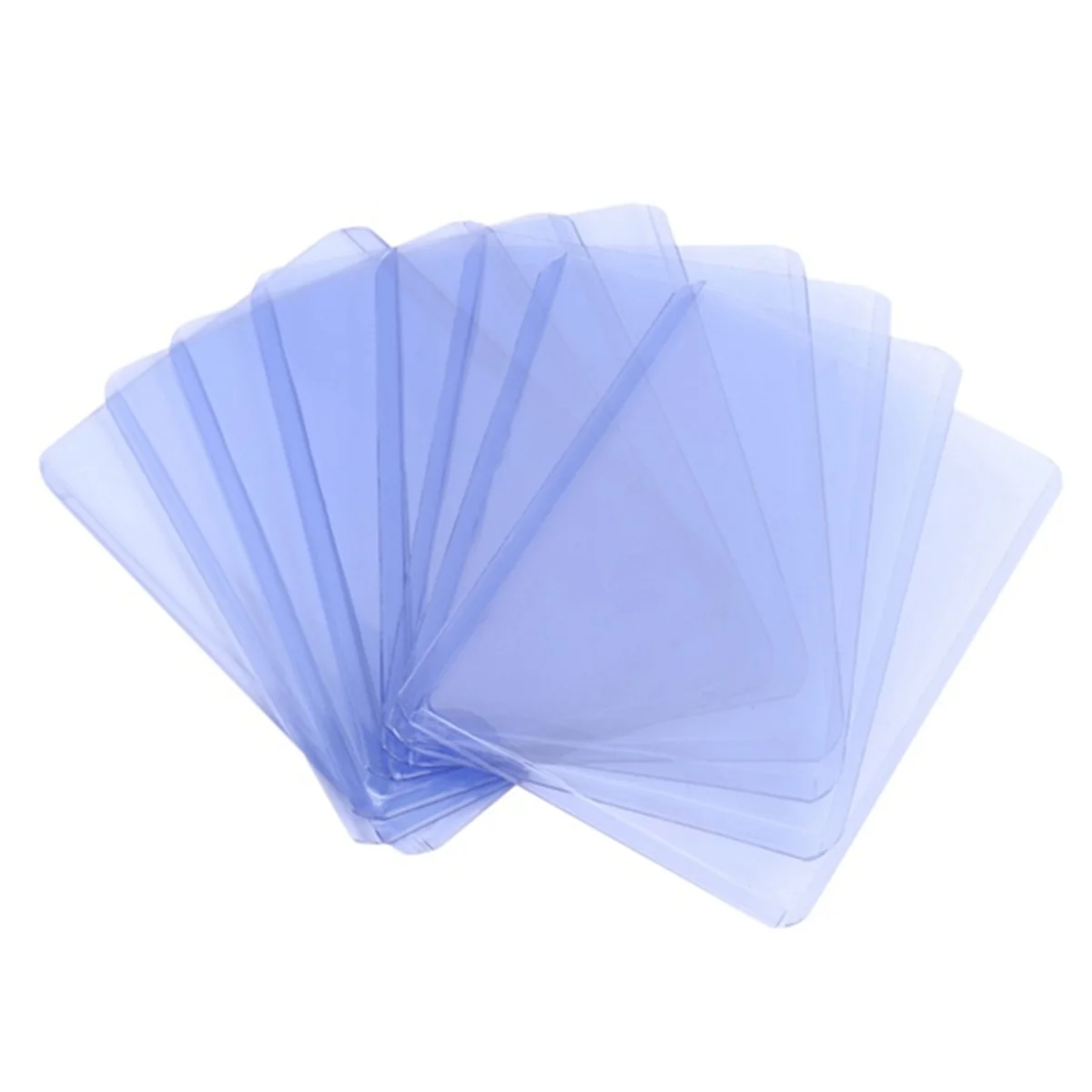 36Pcs 35PT 3 X 4 Inch Hard Card Sleeves PVC Clear Protective Sleeves Holder for Baseball/Sports/Trading/Game Card 6