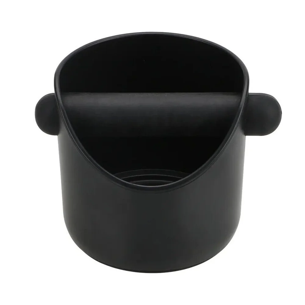 Espresso Knock Box Shock-Absorbent Coffee Knock Box Anti-slip Espresso Dump Bin For Coffee Grounds with Removable Knock Bar Grind Waste Bin
