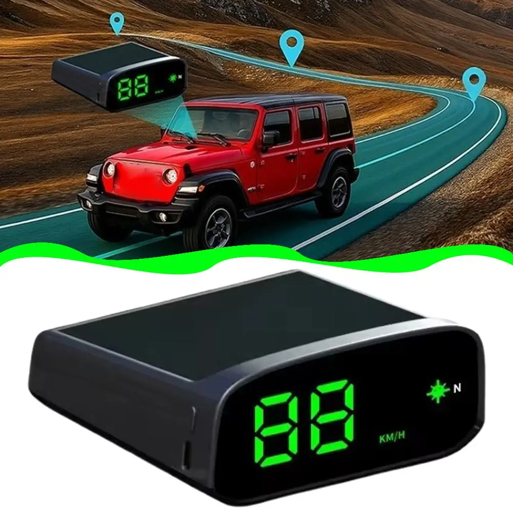 รูปสินค้า จอ HUD รถยนต์ GPS + มาตรวัดความเร็ว อัจฉริยะ